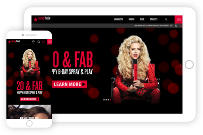 Top-rated eCommerce CRO Services - Sexyhair - Forix