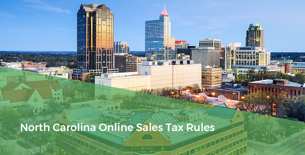 City Skyline - North Carolina Online Sales Tax Rules
