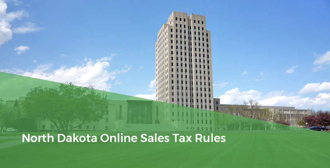 City Skyline - North Dakota Online Sales Tax Rules